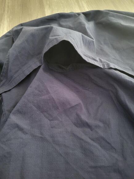 Carhartt Rugged Flex Ripstop Utility Warm-Up Jacket Men's XL Navy C81418 Work - Picture 9 of 9